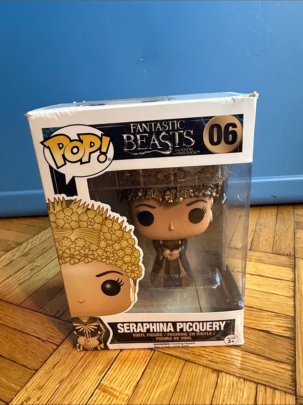 Funko Pop! Fantastic Beasts Seraphina Picquery Figure - #06 Gold, White